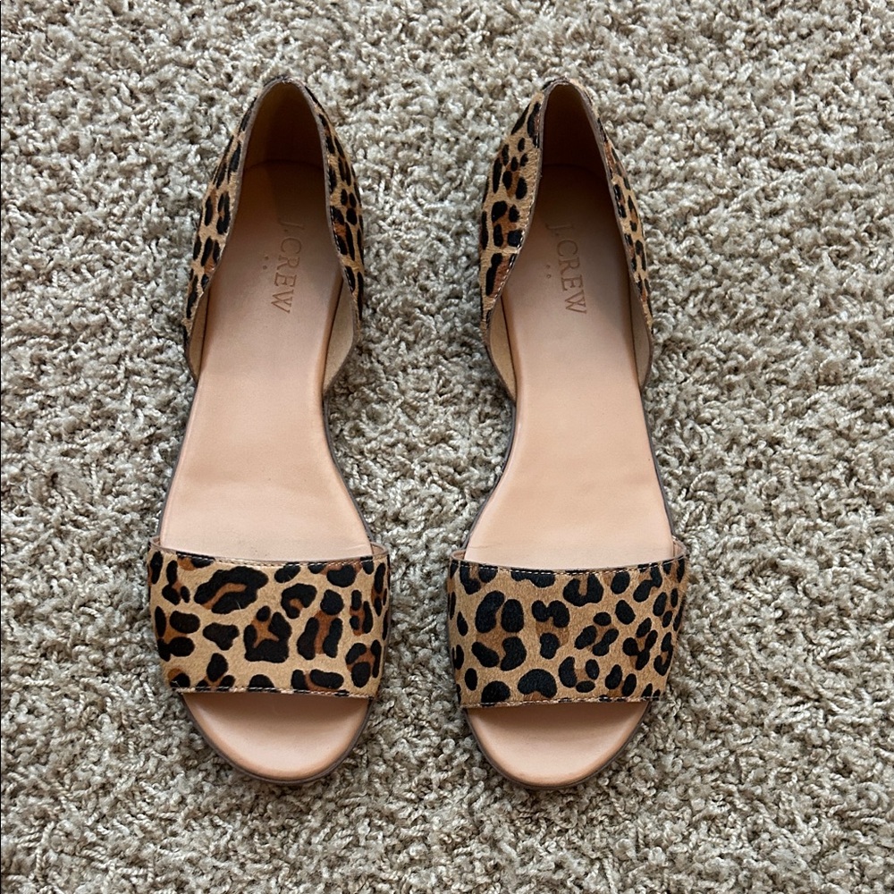 J. Crew Factory leopard shoes